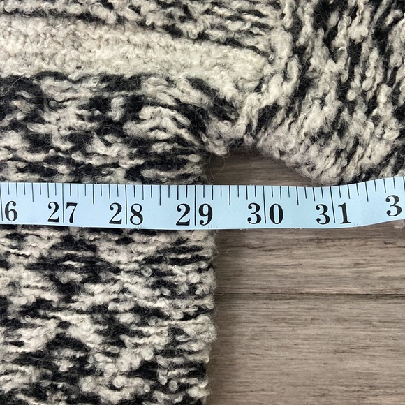 Anthropologie MOTH Solita Fair Isle Poncho Cowl Neck Sweater | Boho Nordic - Picture 10 of 13